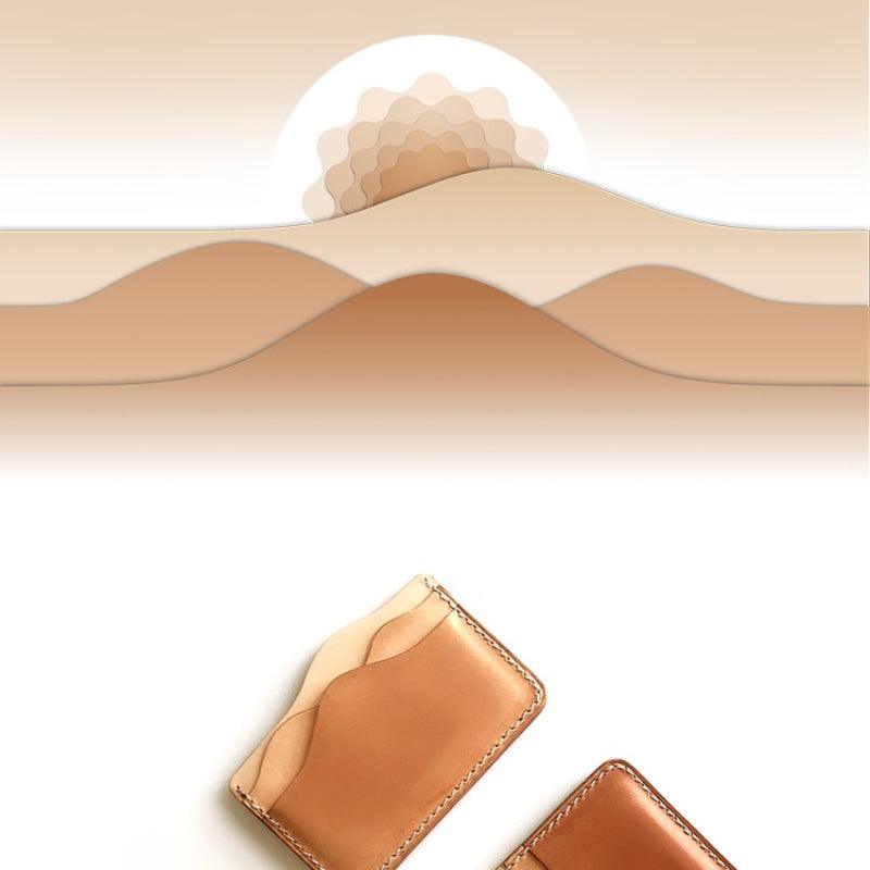 Women’s Leather Card Holder-Color Shift Design-Minimalist-Women’s Gift