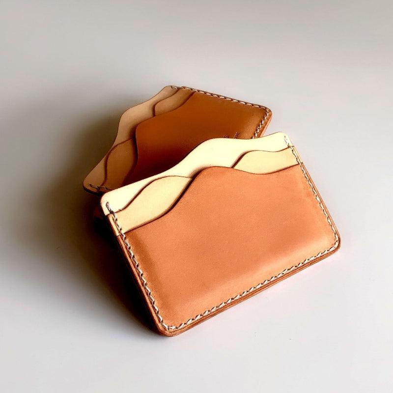 Women’s Leather Card Holder-Color Shift Design-Minimalist-Women’s Gift