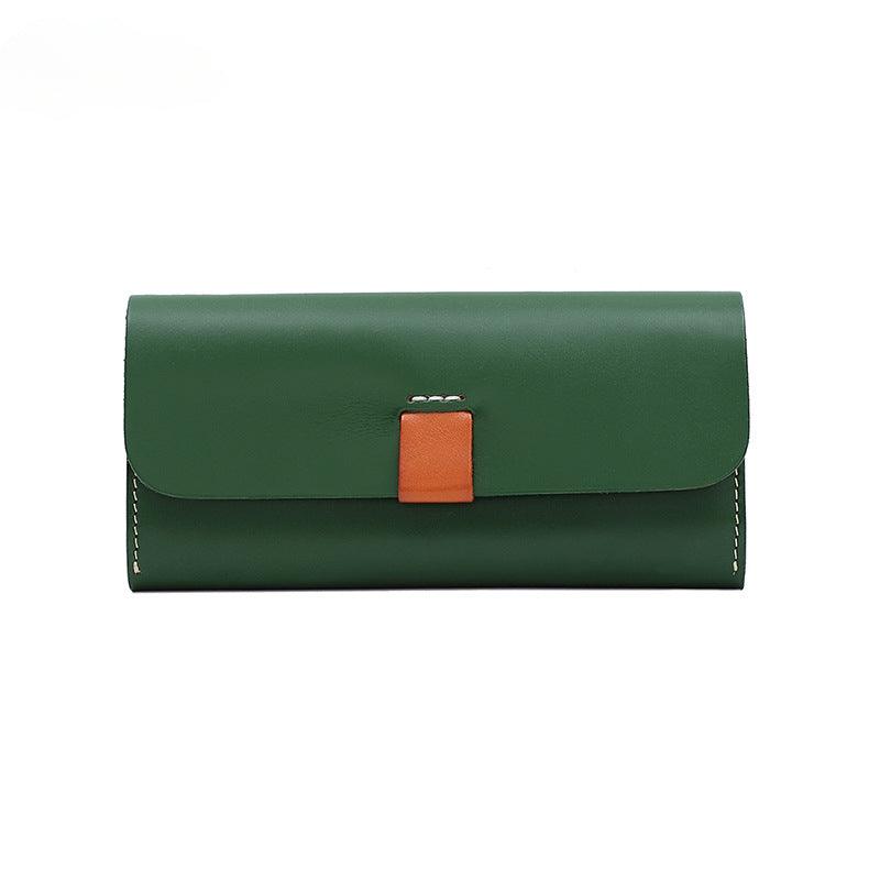 Women’s Luxury Leather Wallet-Colorful & Spacious-Elegant Gift for Her