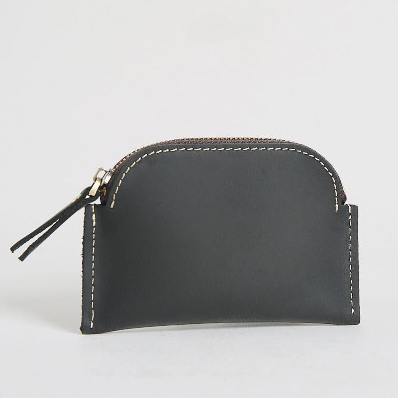 Women’s Original Coin Purse-Vintage Crazy Horse Leather-Men’s Gift