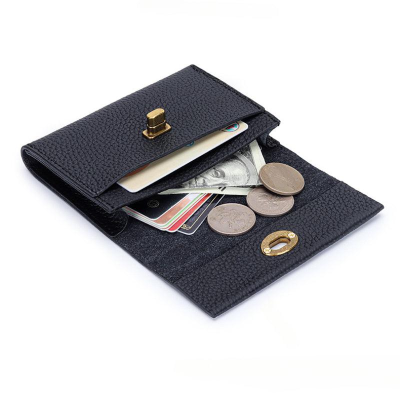 Women’s Small Leather Wallet-Chic Vibrant Design-Ladies’ Gift
