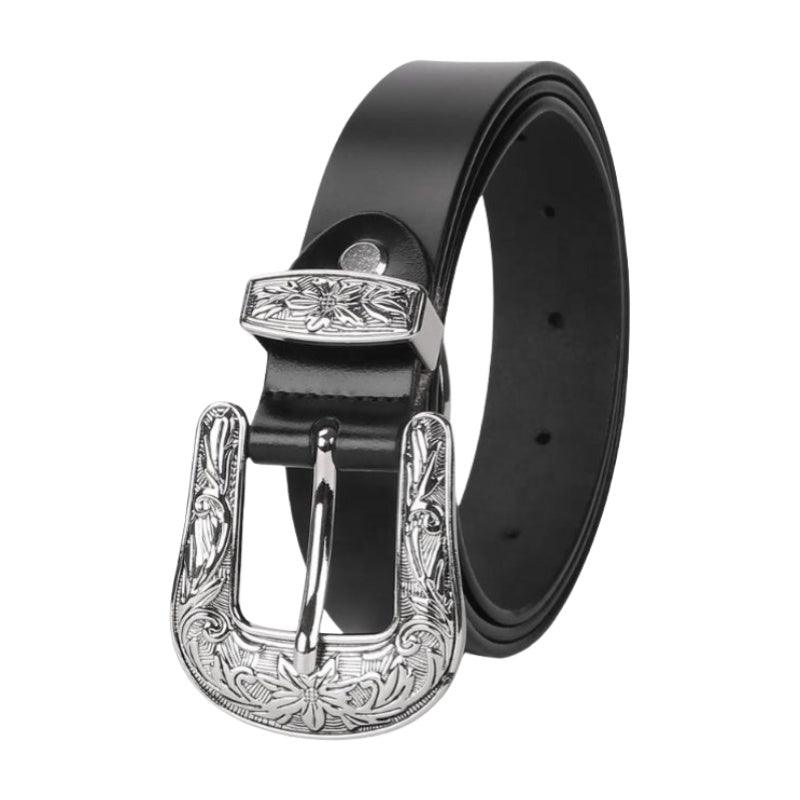 Women’s Western Belt-Cowboy Belt for Dressess-Vintage Style