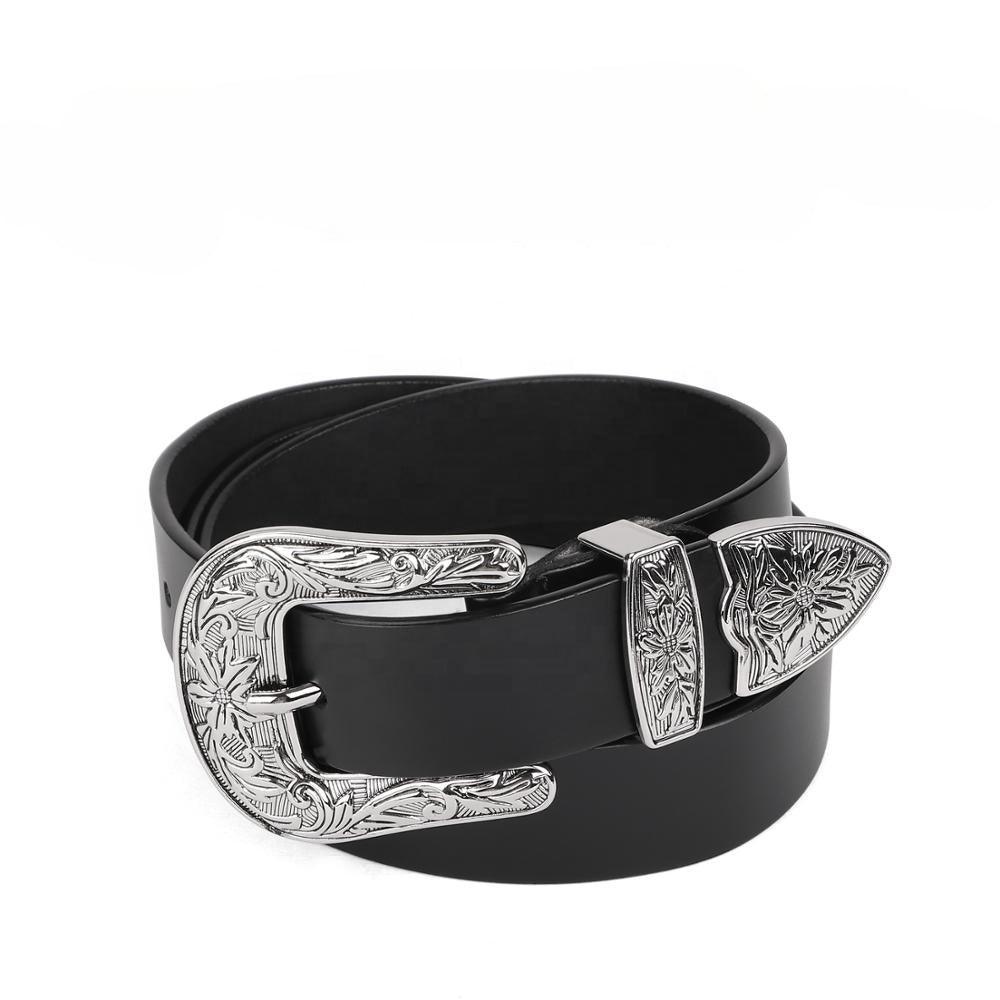 Women’s Western Belt-Cowboy Belt for Dressess-Vintage Style