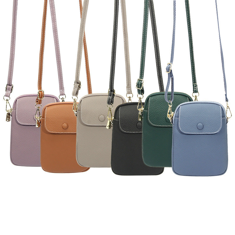 Cell Phone Crossbody Bag-Morandi Hues-Designer Phone Bag-Women’s Gift