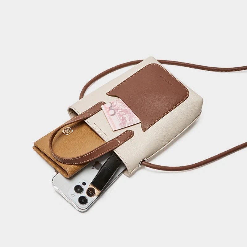Cell Phone Holder Bag - "DualCharm"