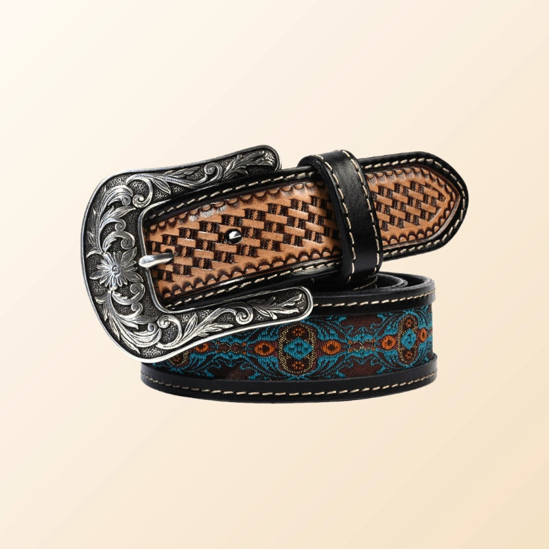 Western Dreamweaver-Cowboy Belt for Women-Black