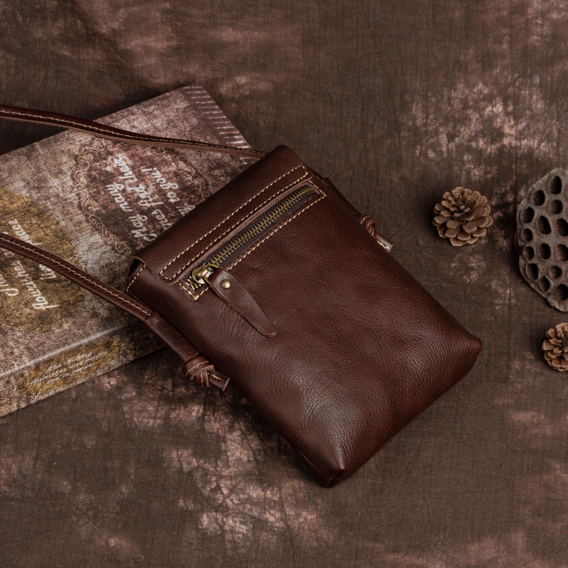 Designer Crossbody Phone Bag – "HeritageMini"