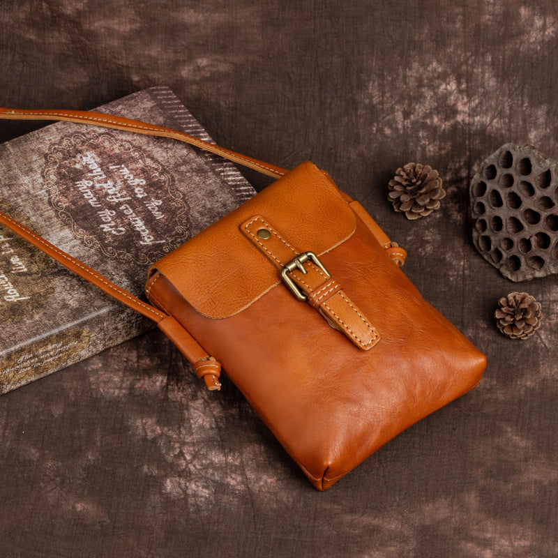 Designer Crossbody Phone Bag – "HeritageMini"