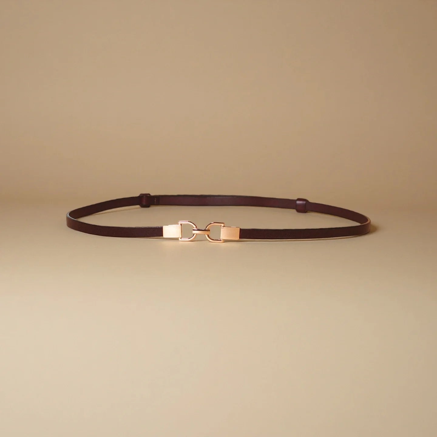 Dress Belt for Women - Genuine Leather with Pin Buckle