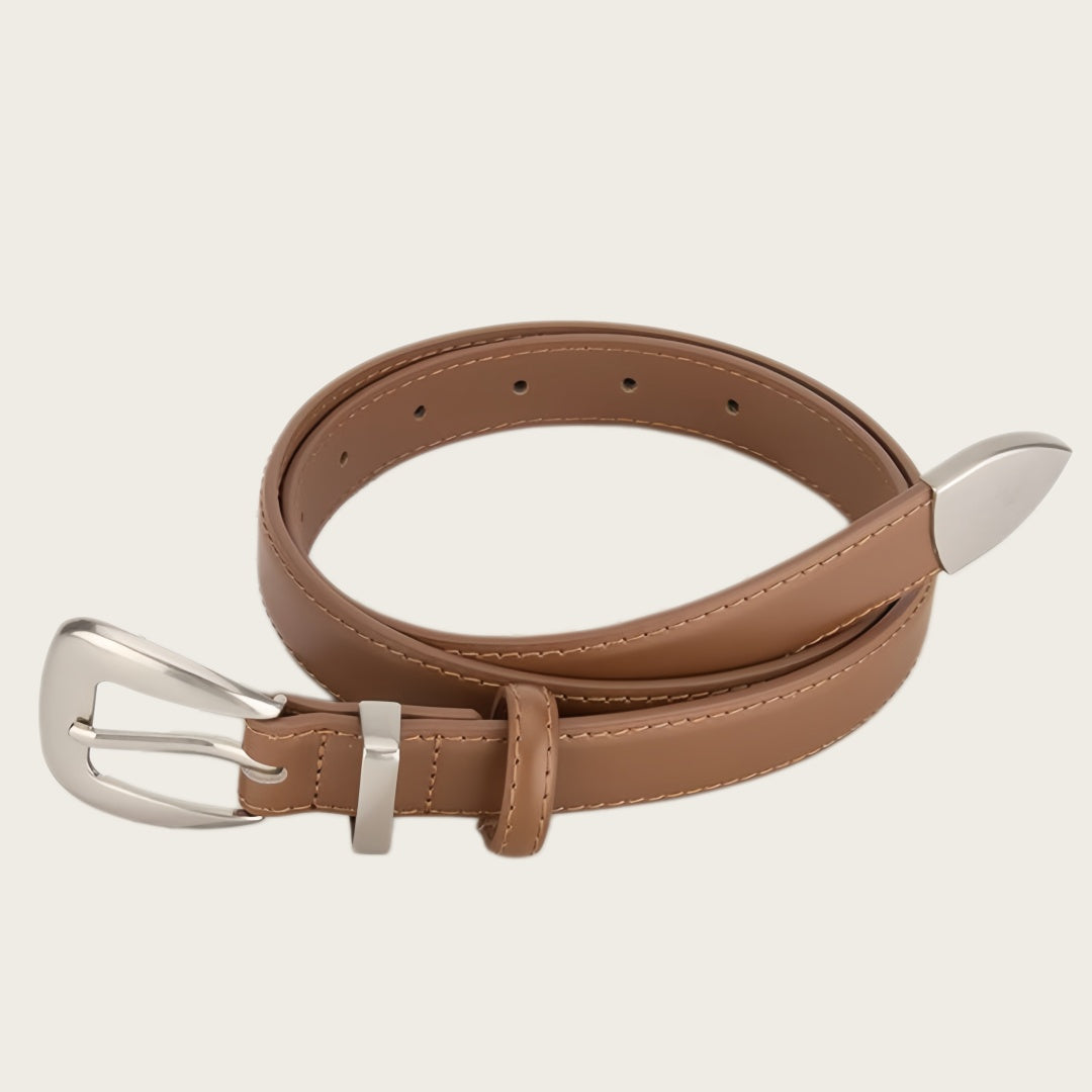 Leder-Western-Gürtel für Damen - PearlThread