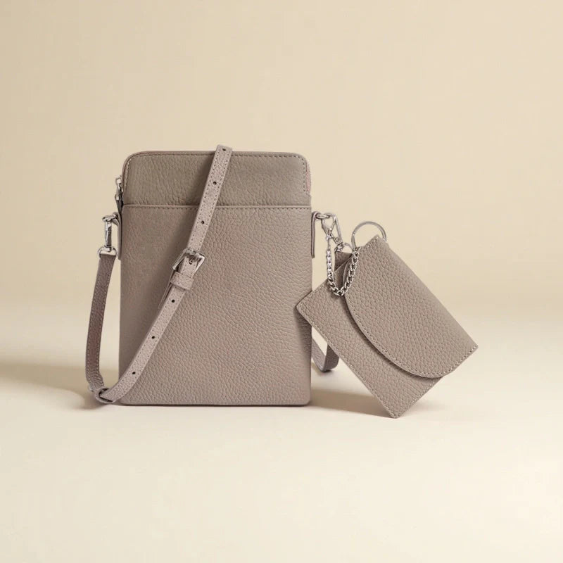 Leather Mobile Phone Bag-“Lightloop”