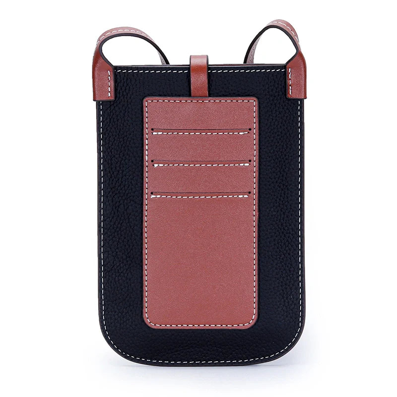 Leather Phone Bag – "VaultSlip"