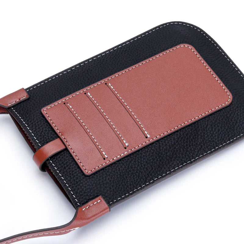 Leather Phone Bag – "VaultSlip"
