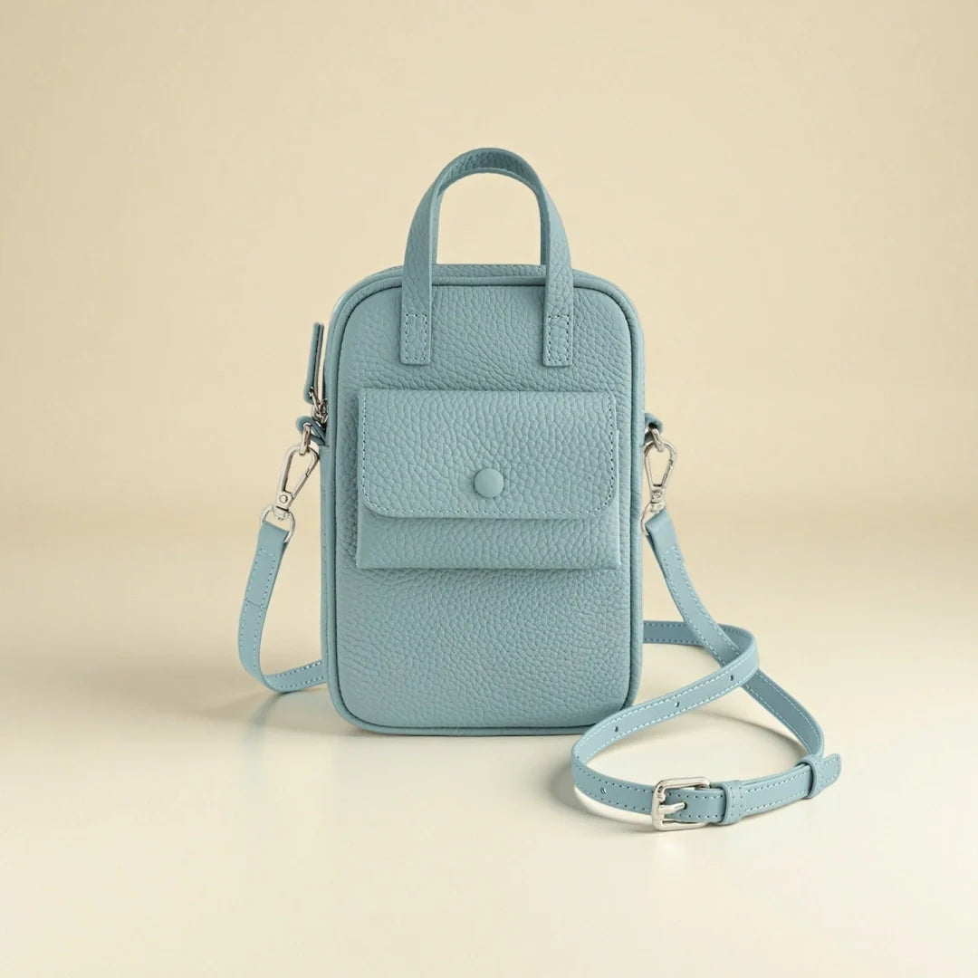 Sac à bandoulière en cuir pour téléphone - “Vaulta”