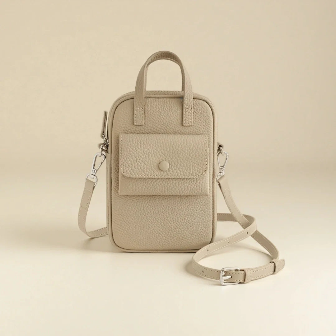 Sac à bandoulière en cuir pour téléphone - “Vaulta”