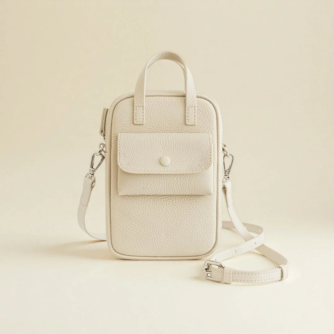 Sac à bandoulière en cuir pour téléphone - “Vaulta”