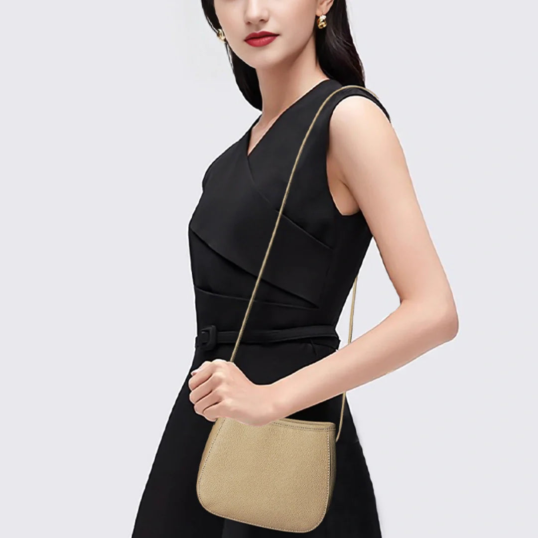 Leather Phone Crossbody-"CharmHold"