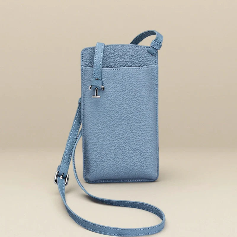 Leather Phone Crossbody-"StyleKeep"