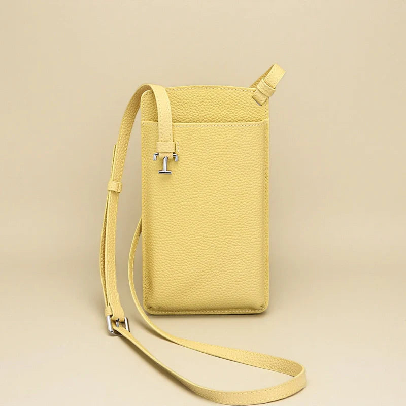 Leather Phone Crossbody-"StyleKeep"