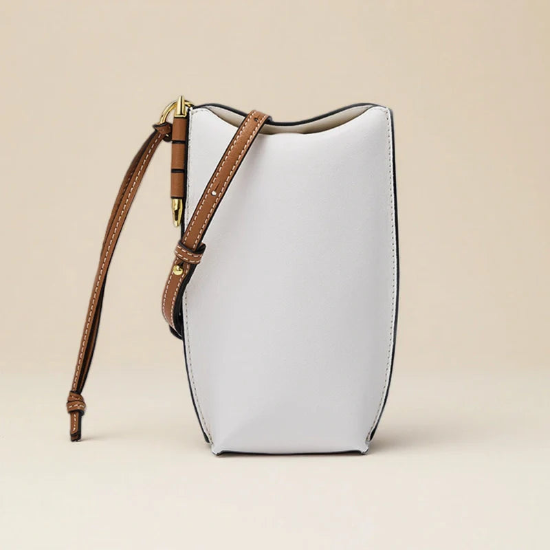 Leather Phone Crossbody-"AllDayPal"