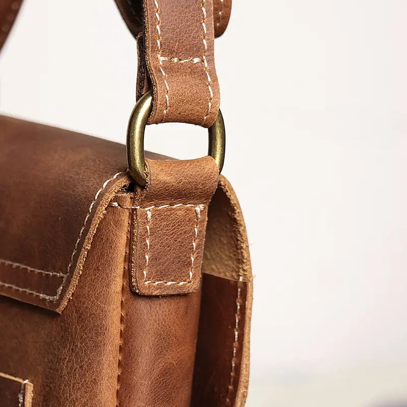 Leather Phone Crossbody-"CompactPro"