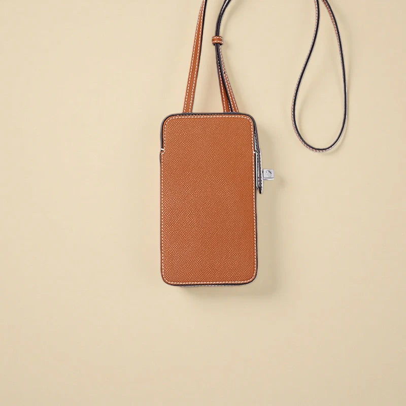Leather Phone Crossbody-"SmartNest"