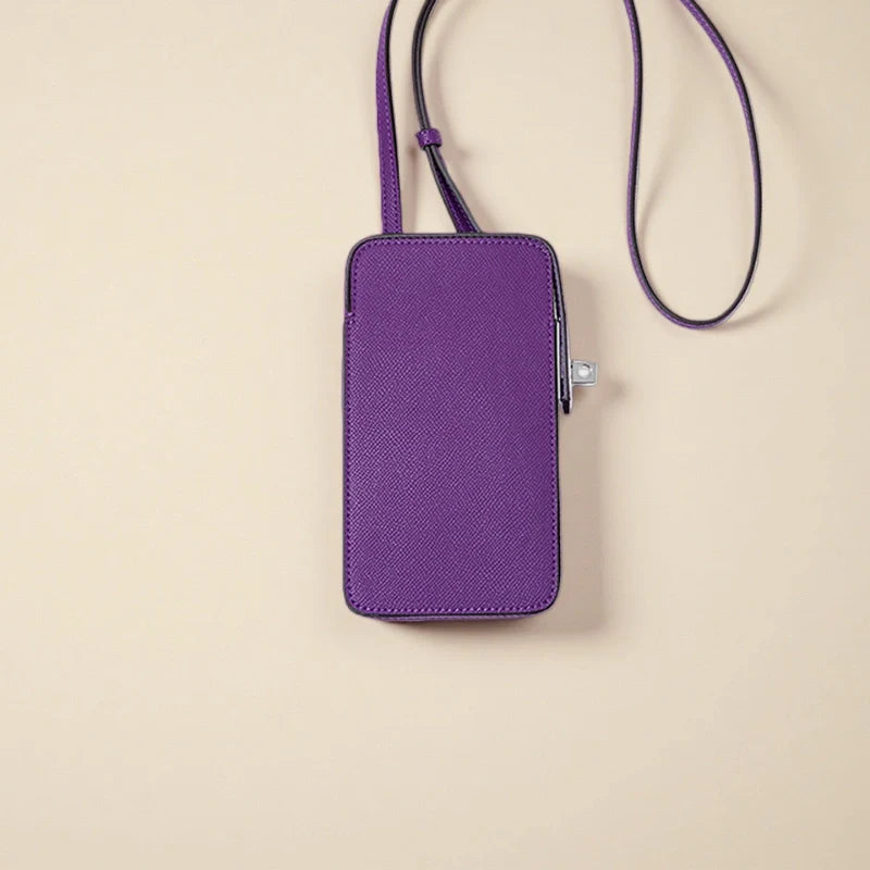 Leather Phone Crossbody-"SmartNest"