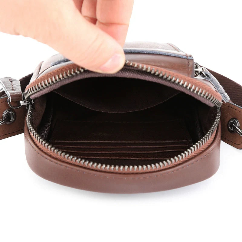 Men'S Crossbody Phone Bag-"WrapGrip"