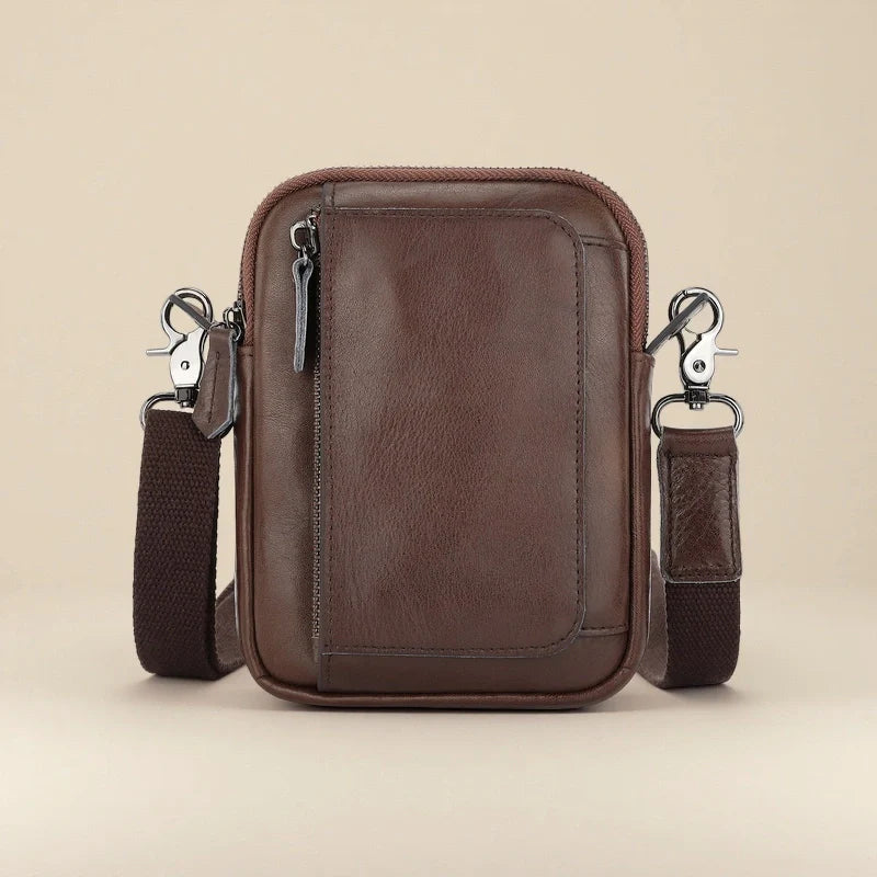 Men'S Crossbody Phone Bag-"WrapGrip"