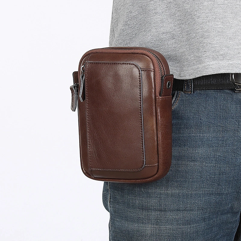 Men'S Crossbody Phone Bag-"WrapGrip"