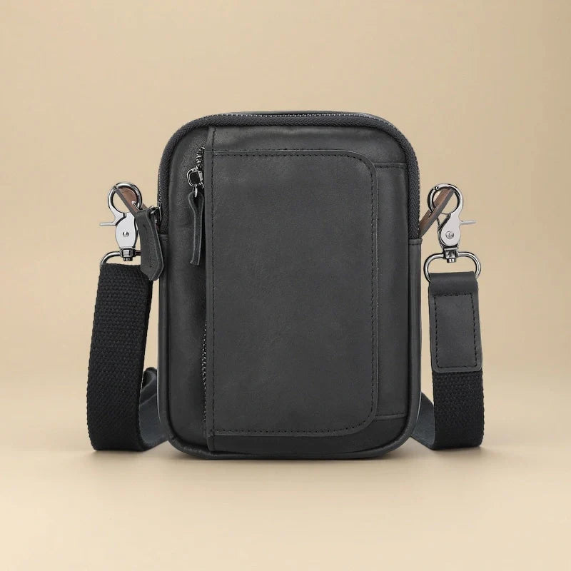 Men'S Crossbody Phone Bag-"WrapGrip"