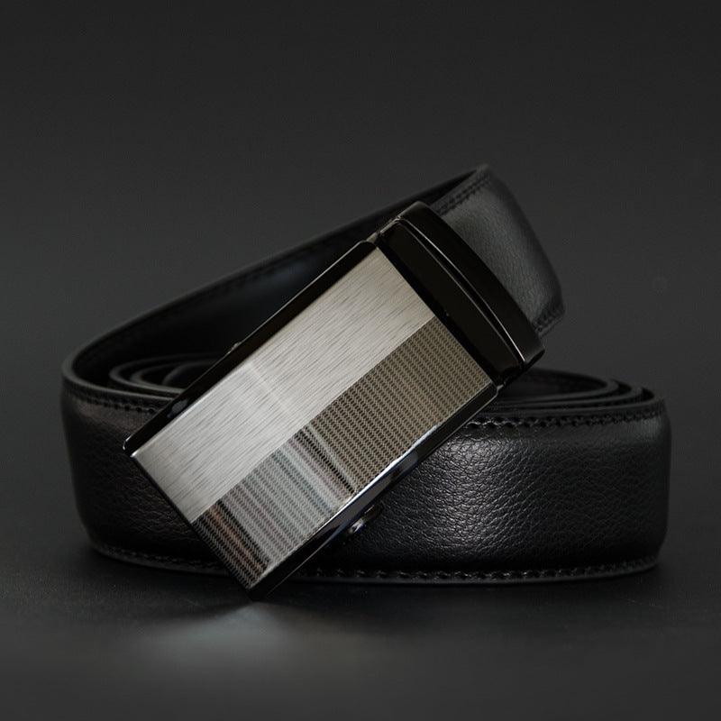 Men’s Leather Belt-Business Style in Black & Brown-Men’s Gift