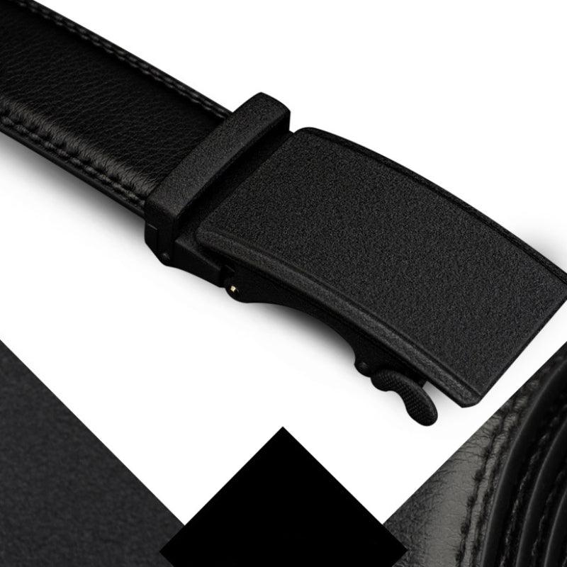 Men’s Leather Belt-Clicky Belt for Business-Automatic Buckle