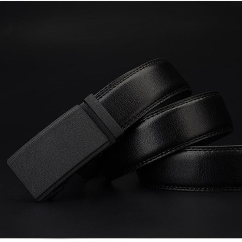 Men’s Leather Belt-Clicky Belt for Business-Automatic Buckle