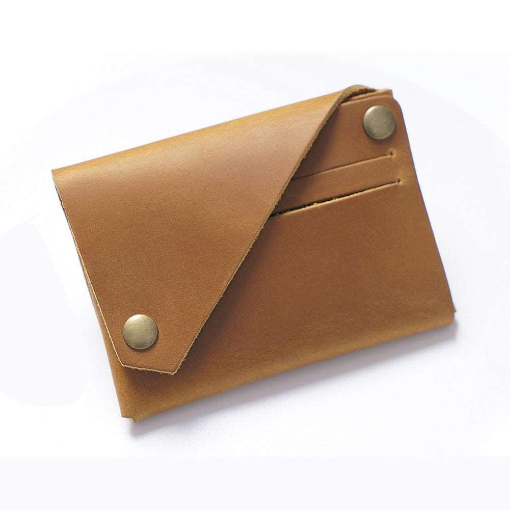 Men’s Leather Wallet-Asymmetrical Original Design-Gift for Men