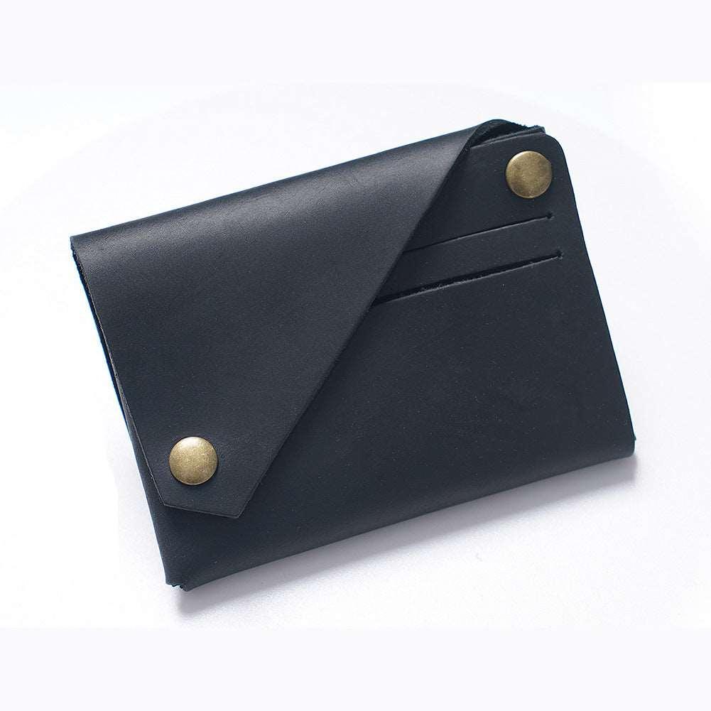 Men’s Leather Wallet-Asymmetrical Original Design-Gift for Men