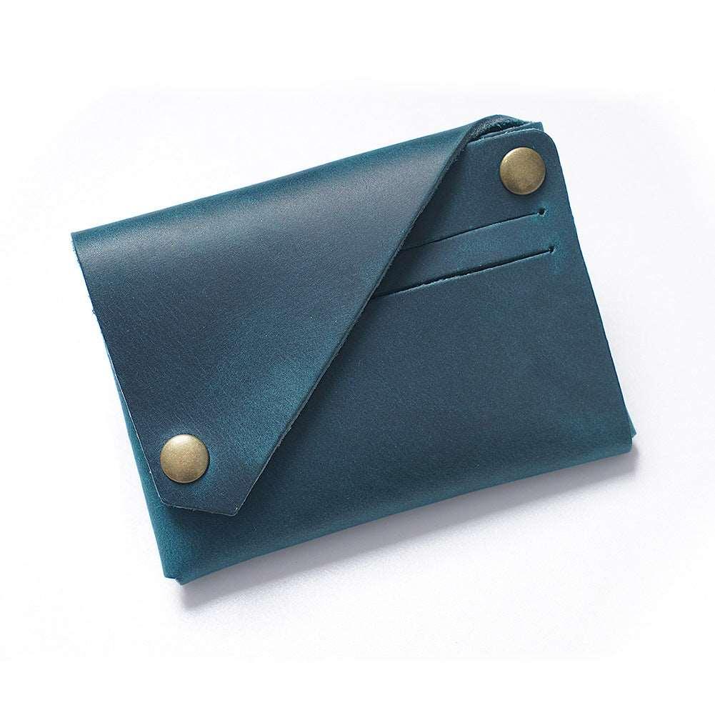 Men’s Leather Wallet-Asymmetrical Original Design-Gift for Men