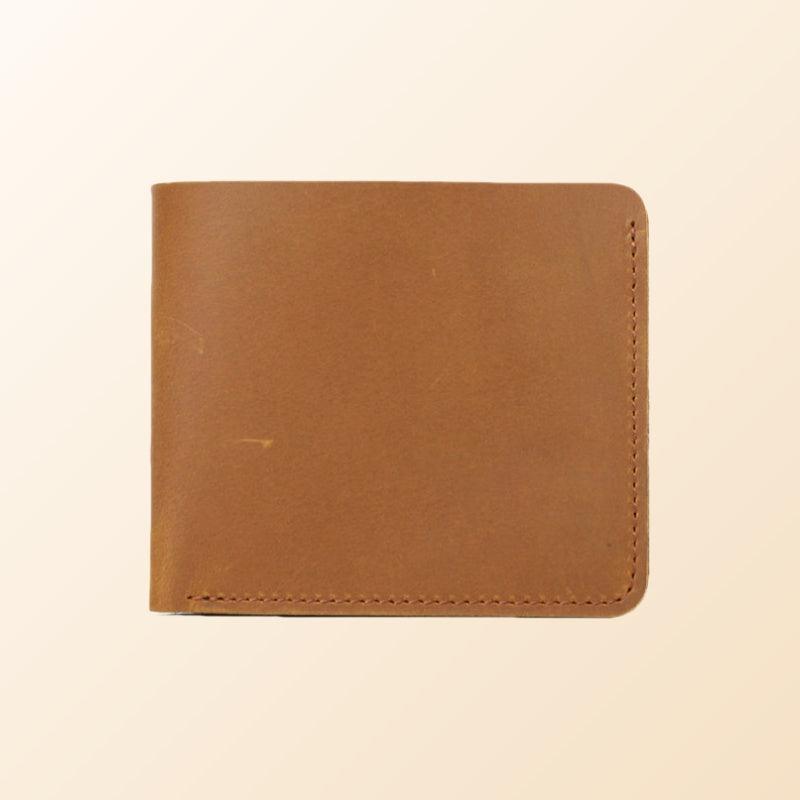 Men’s Leather Wallet-Vintage & Slim Design-Crazy Horse-Gift Idea