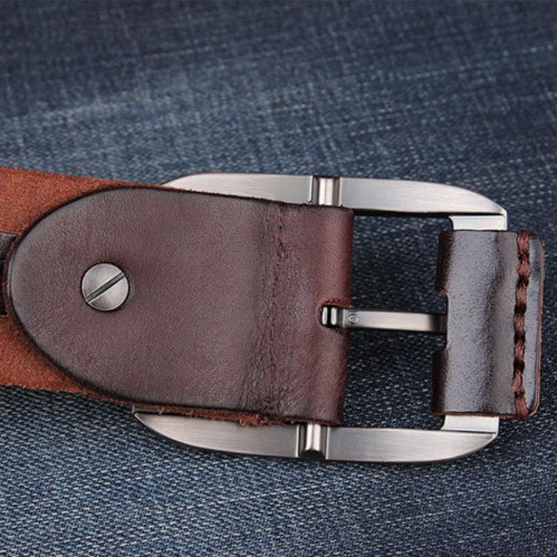 Men’s Luxury Belt-Leather Accessory for Jeans Suits-Men’s Gift