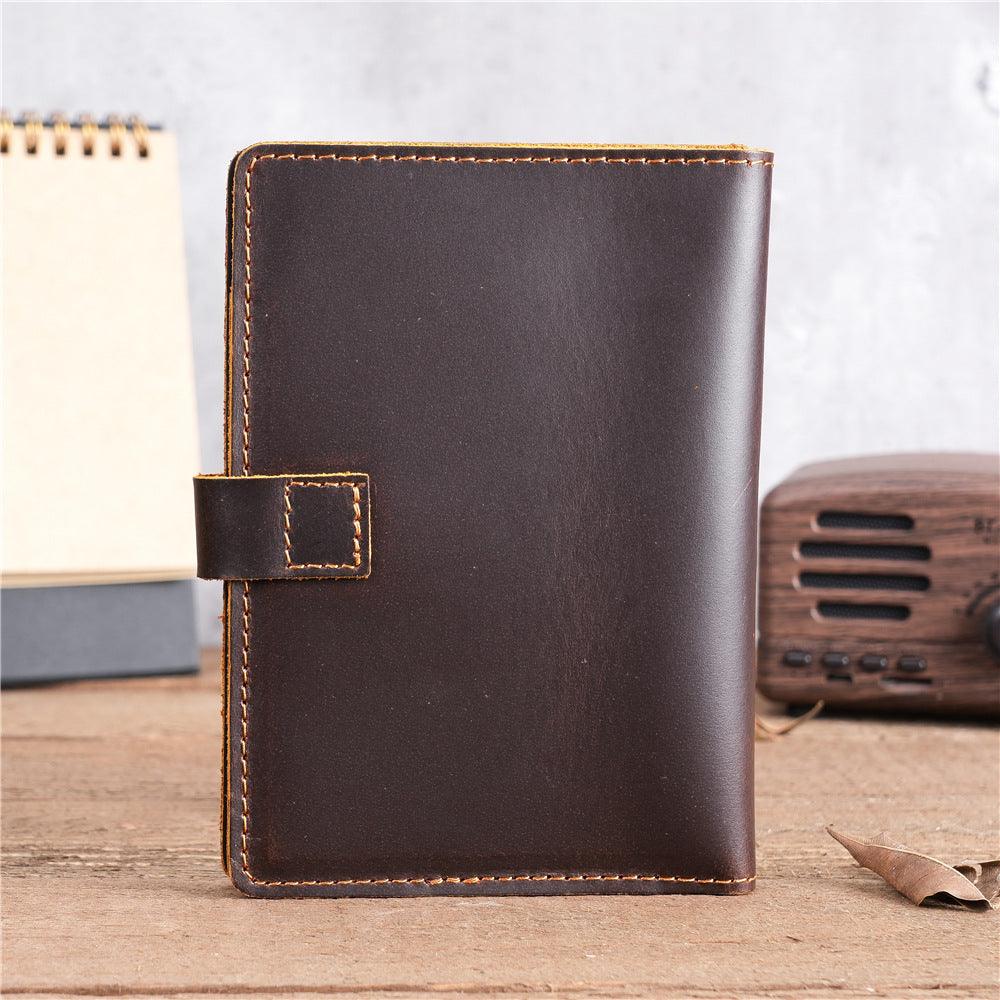 Men’s Travel Wallet-Passport Slot Coffee Brown-Essential Gift