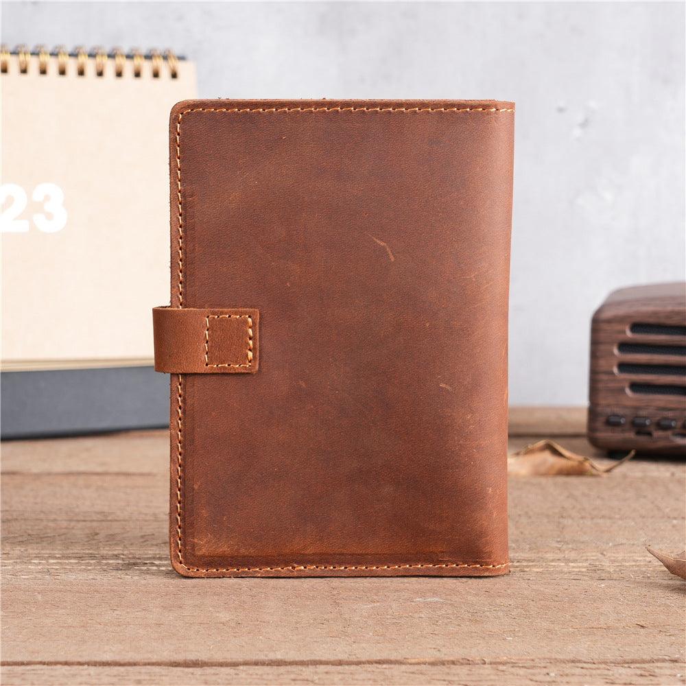 Men’s Travel Wallet-Passport Slot Coffee Brown-Essential Gift