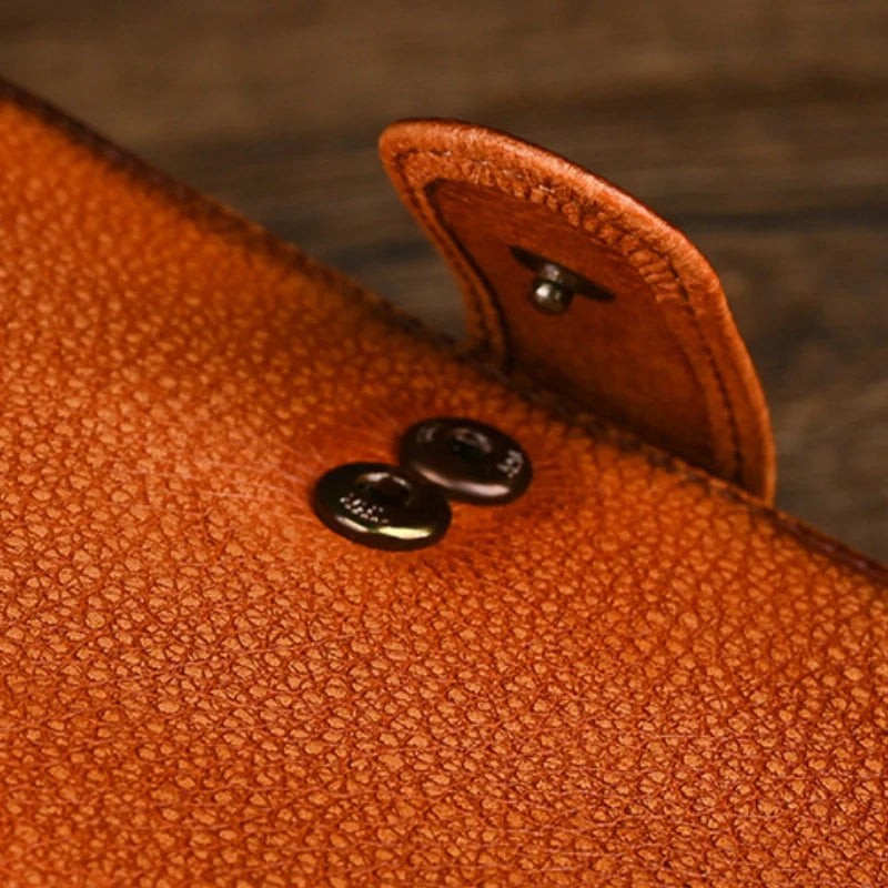 Men’s Trifold Leather Wallet - "Keeperfold"