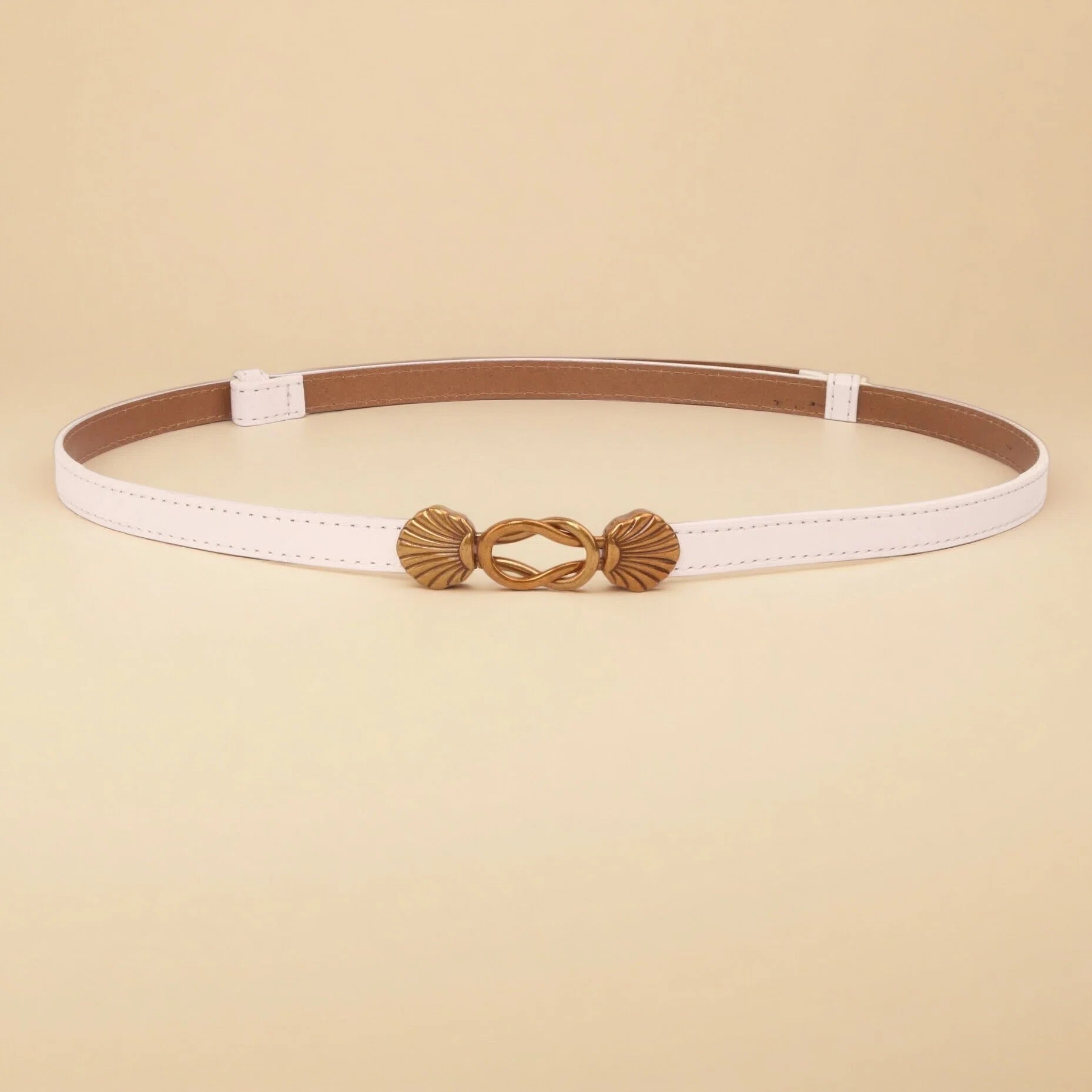 Schmaler Ledergürtel - AllureRibbon