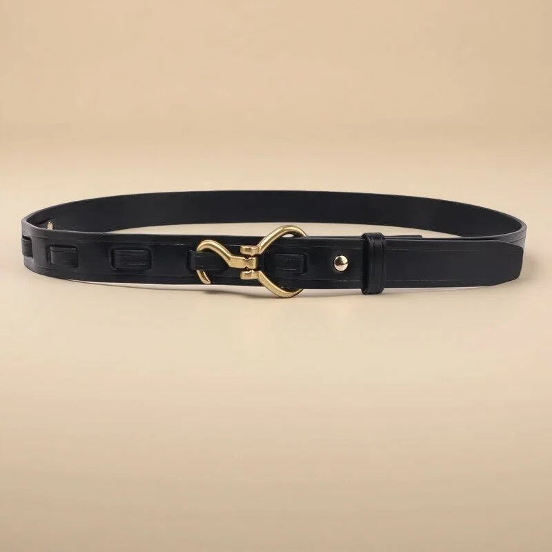 Schmaler Ledergürtel - EleganceSash