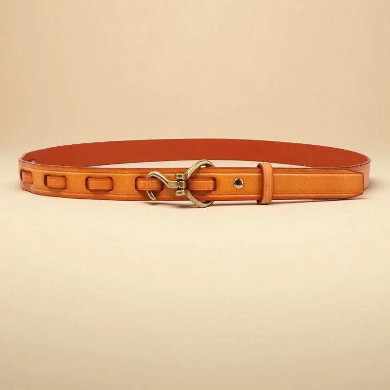 Schmaler Ledergürtel - EleganceSash