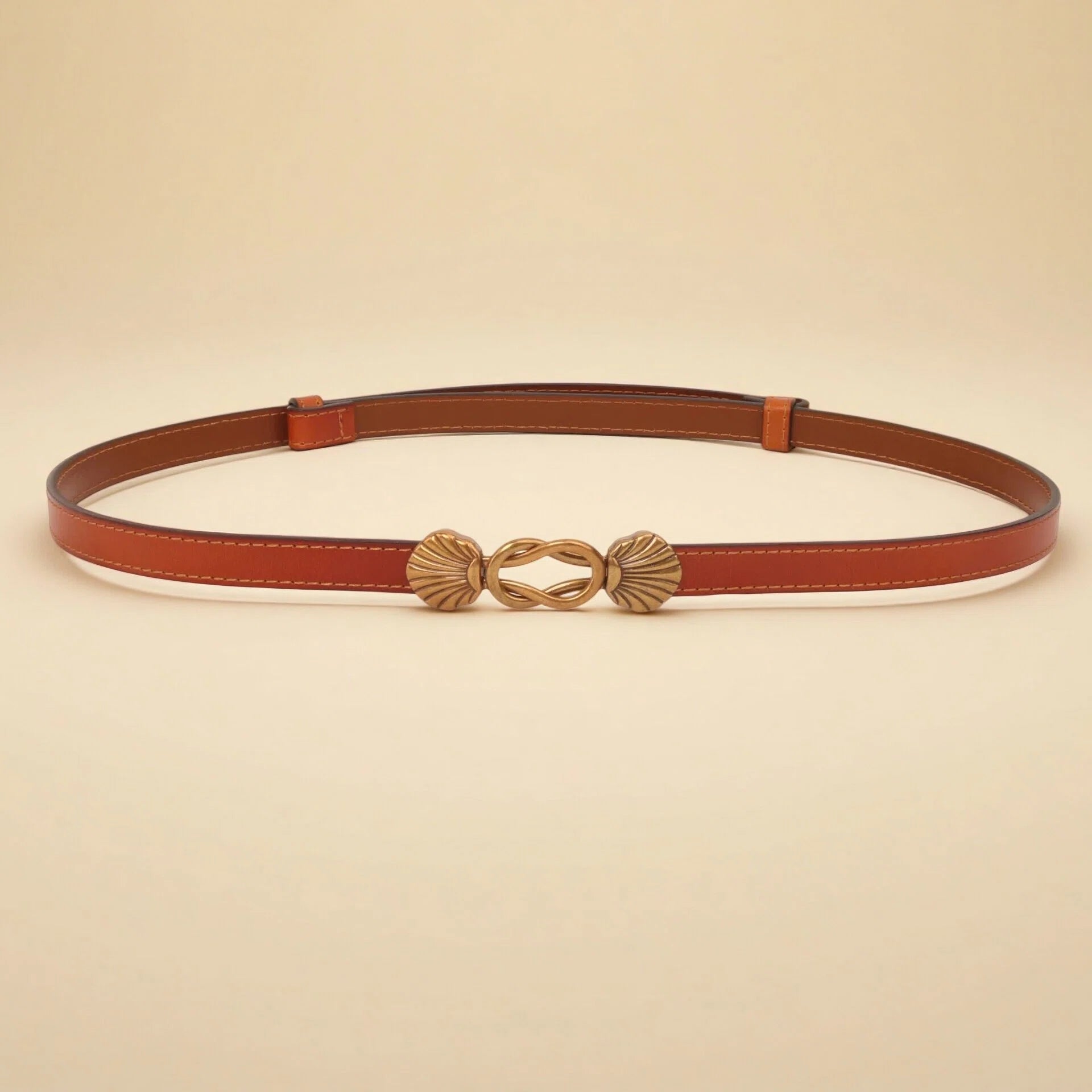 Schmaler Ledergürtel - AllureRibbon