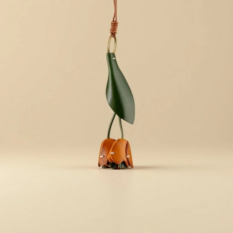 Tulip Bag Charm – "BloomLoop"