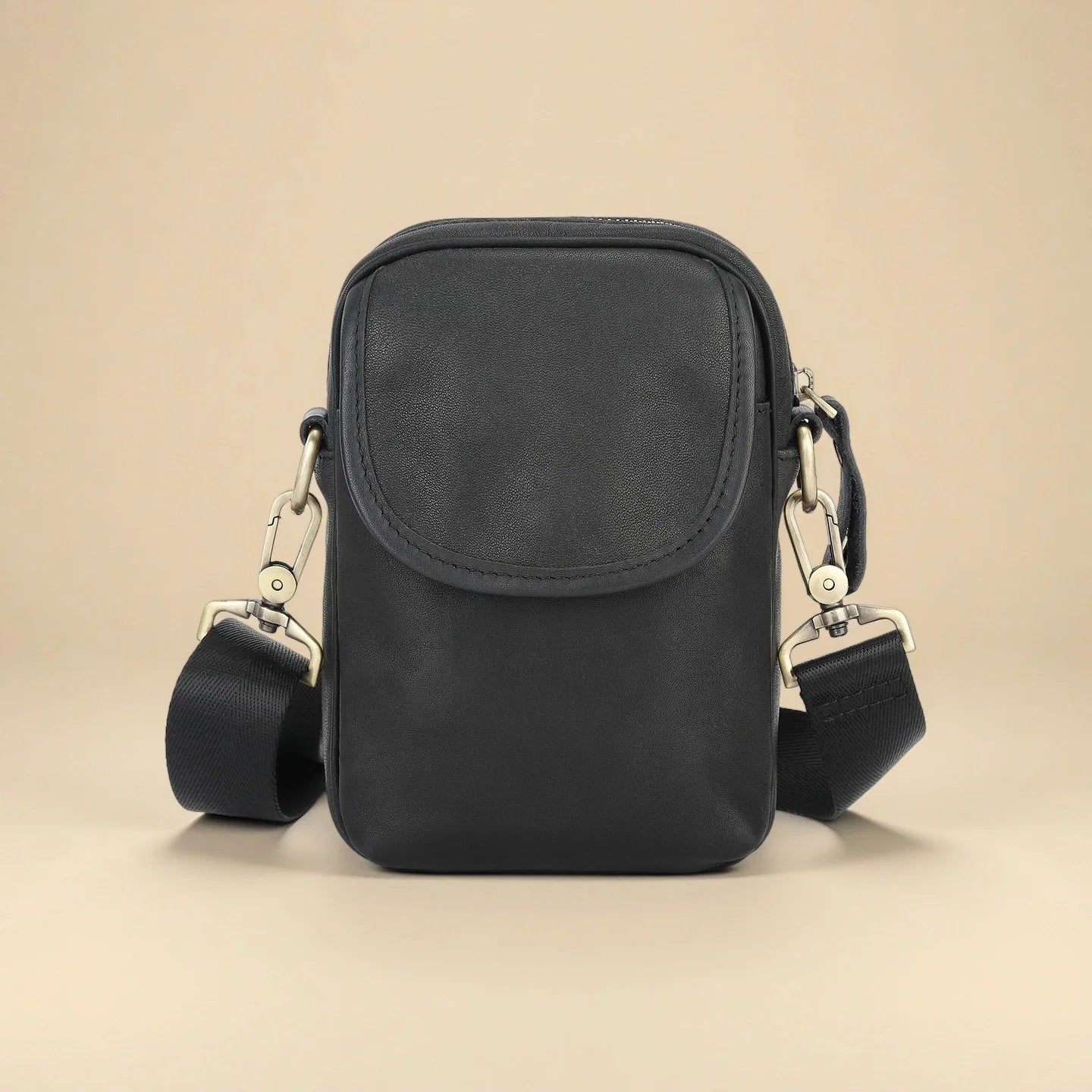 Men'S Crossbody Phone Bag-"SyncBridge"