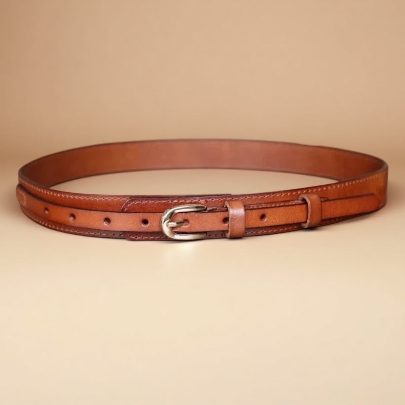 Breiter Ledergürtel für die Taille - JadeTrim