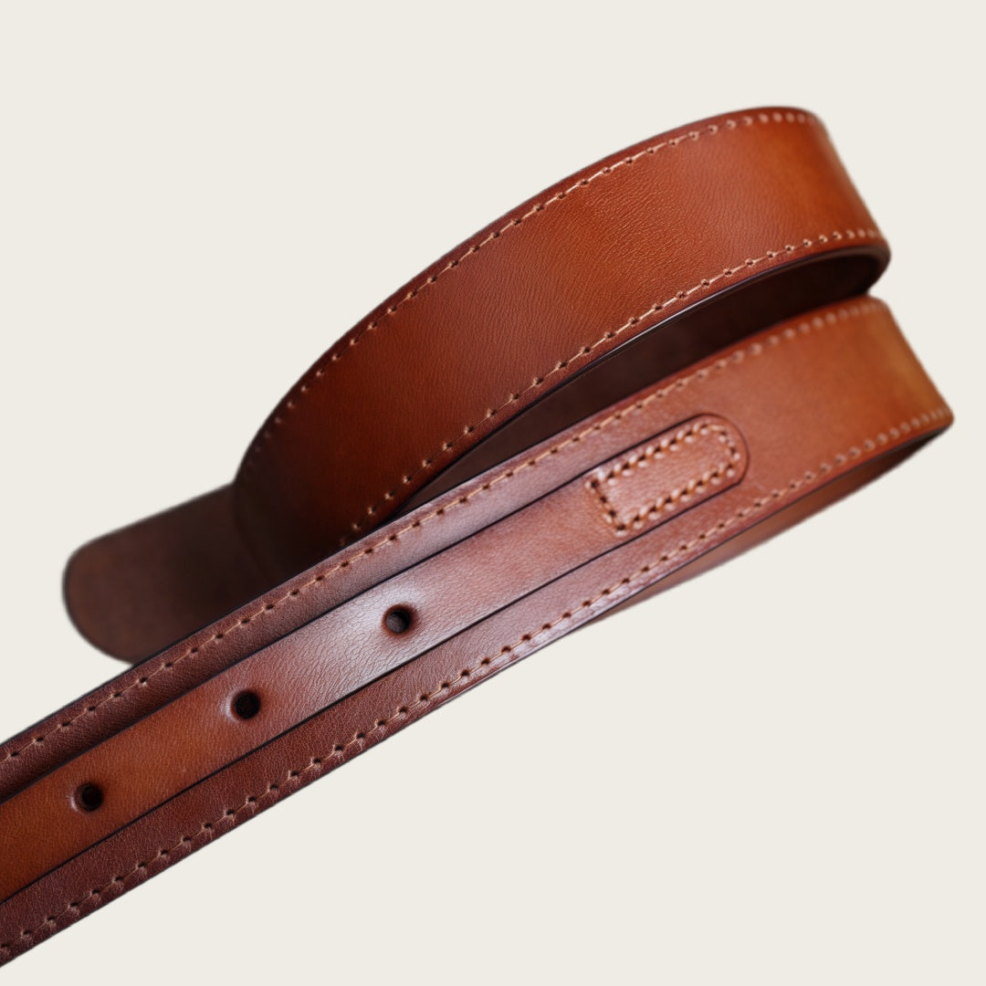 Breiter Ledergürtel für die Taille - JadeTrim
